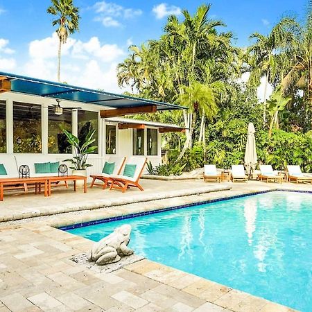 Casa In Tropic Paradise With Pool, Bbq And Firepit Villa Biscayne Park Bagian luar foto