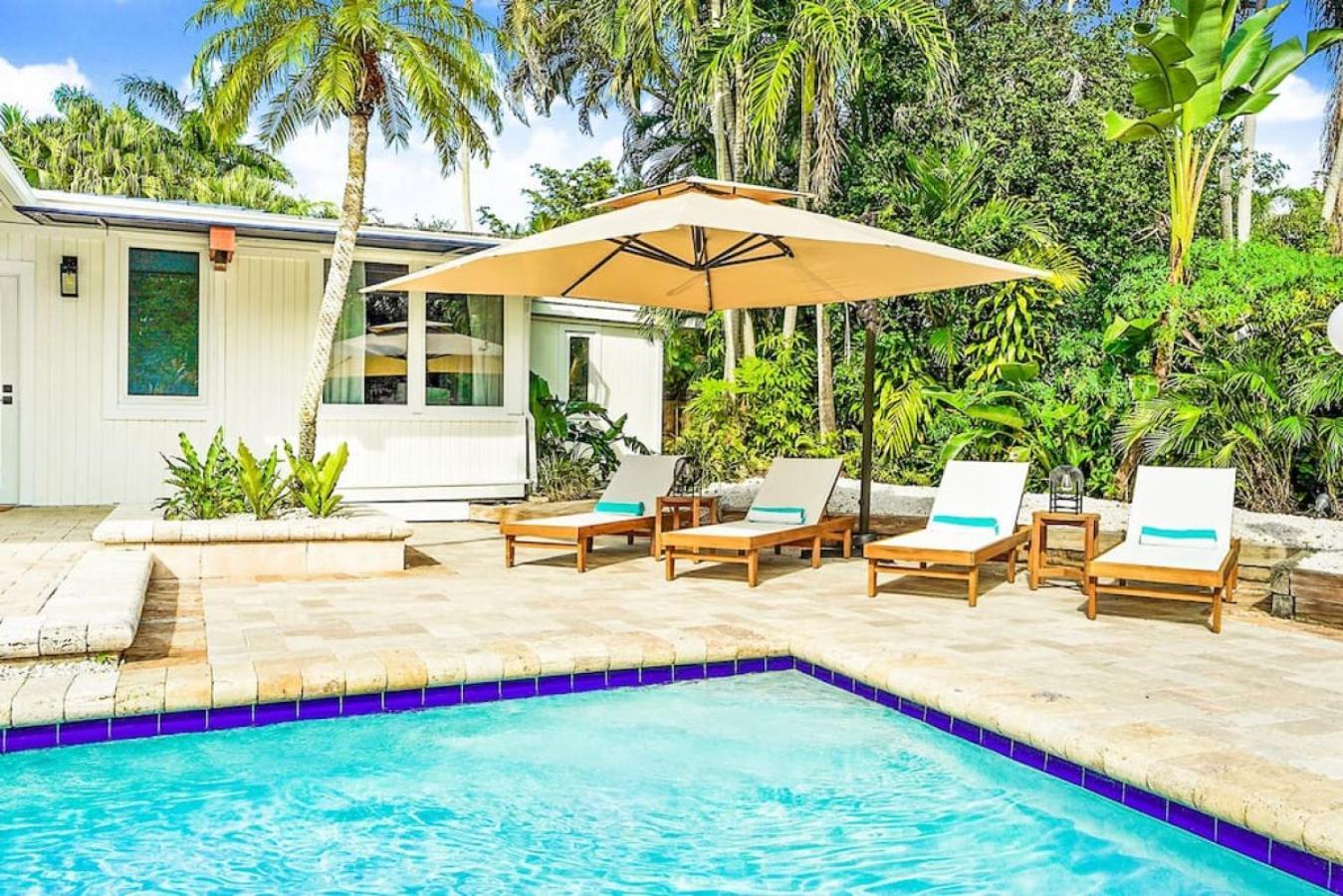 Casa In Tropic Paradise With Pool, Bbq And Firepit Villa Biscayne Park Bagian luar foto