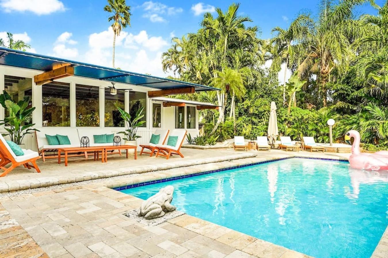 Casa In Tropic Paradise With Pool, Bbq And Firepit Villa Biscayne Park Bagian luar foto