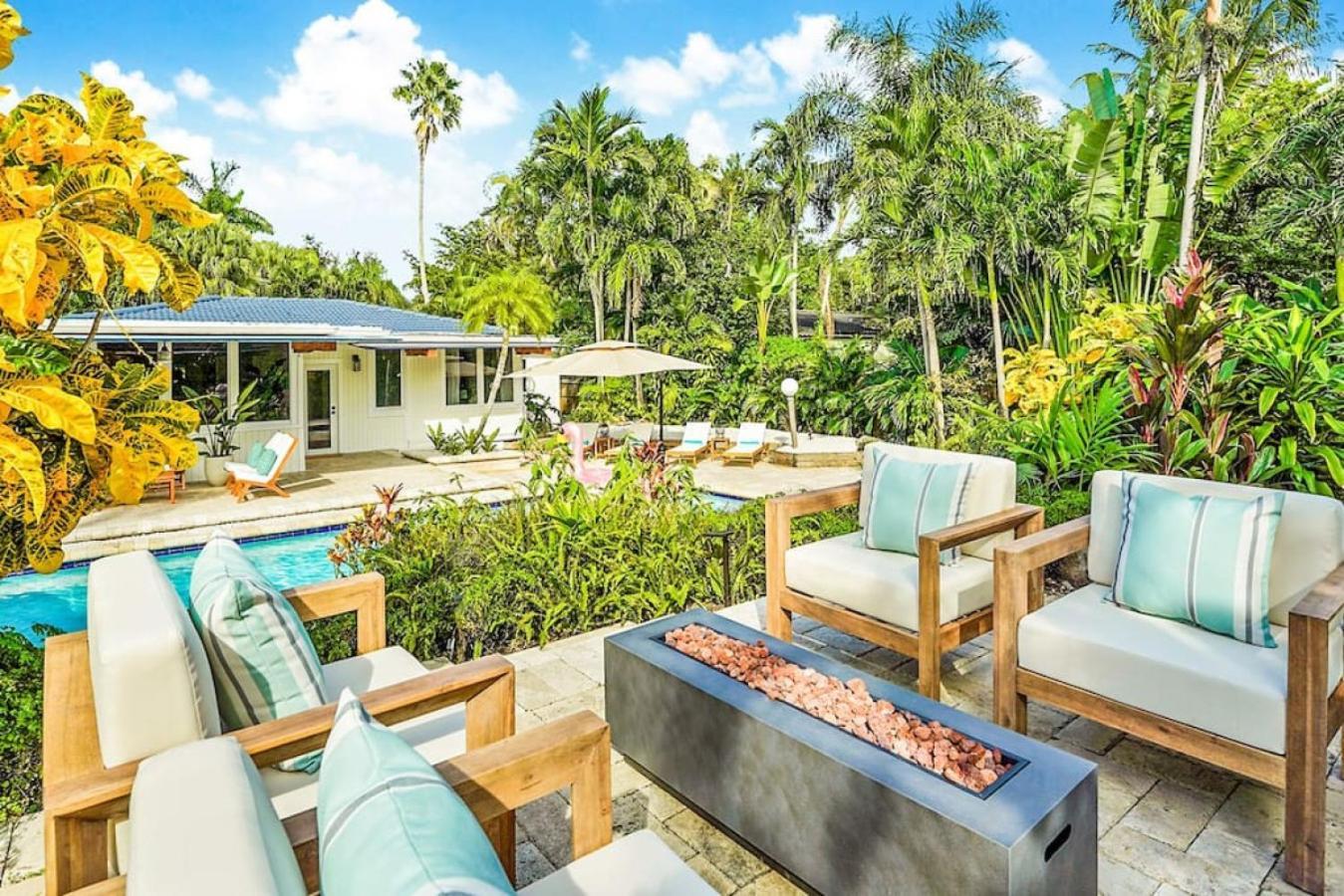 Casa In Tropic Paradise With Pool, Bbq And Firepit Villa Biscayne Park Bagian luar foto